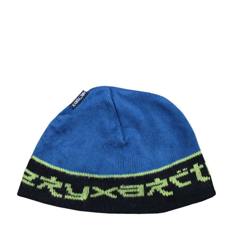 Arcteryx Blue / Green / Black Knit Beanie Hat — RootsBK
